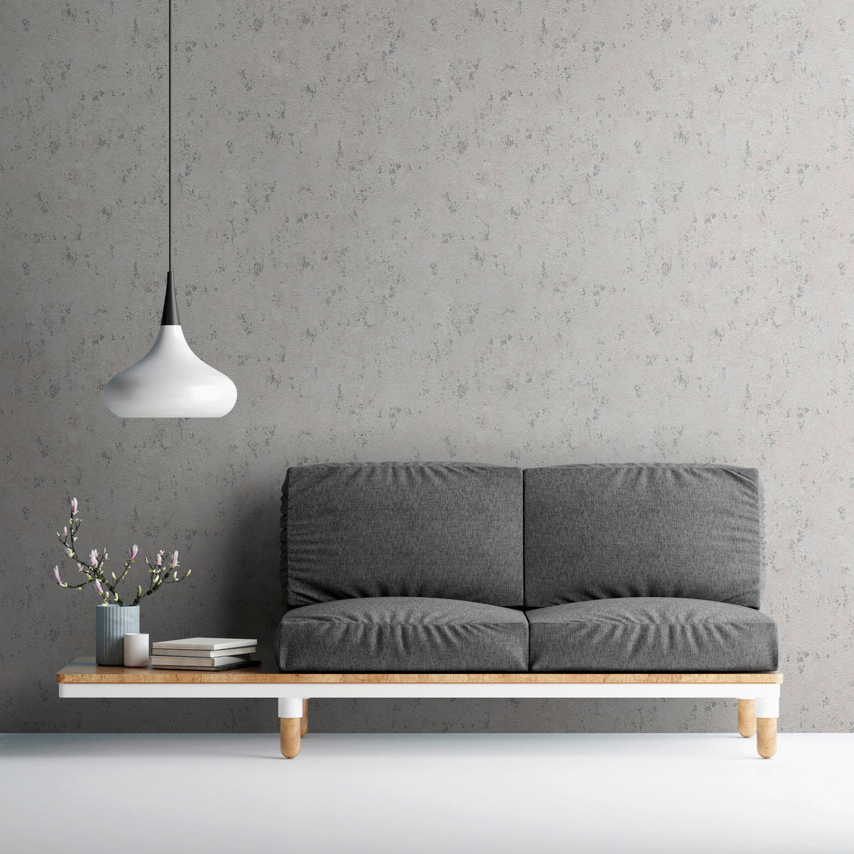 A.S.Creation Vliestapete silber beige B/H/D: ca. 53x1005x9 cm Vliestapete - beige/silber (9,00/1005,00cm) - A.S.Creation