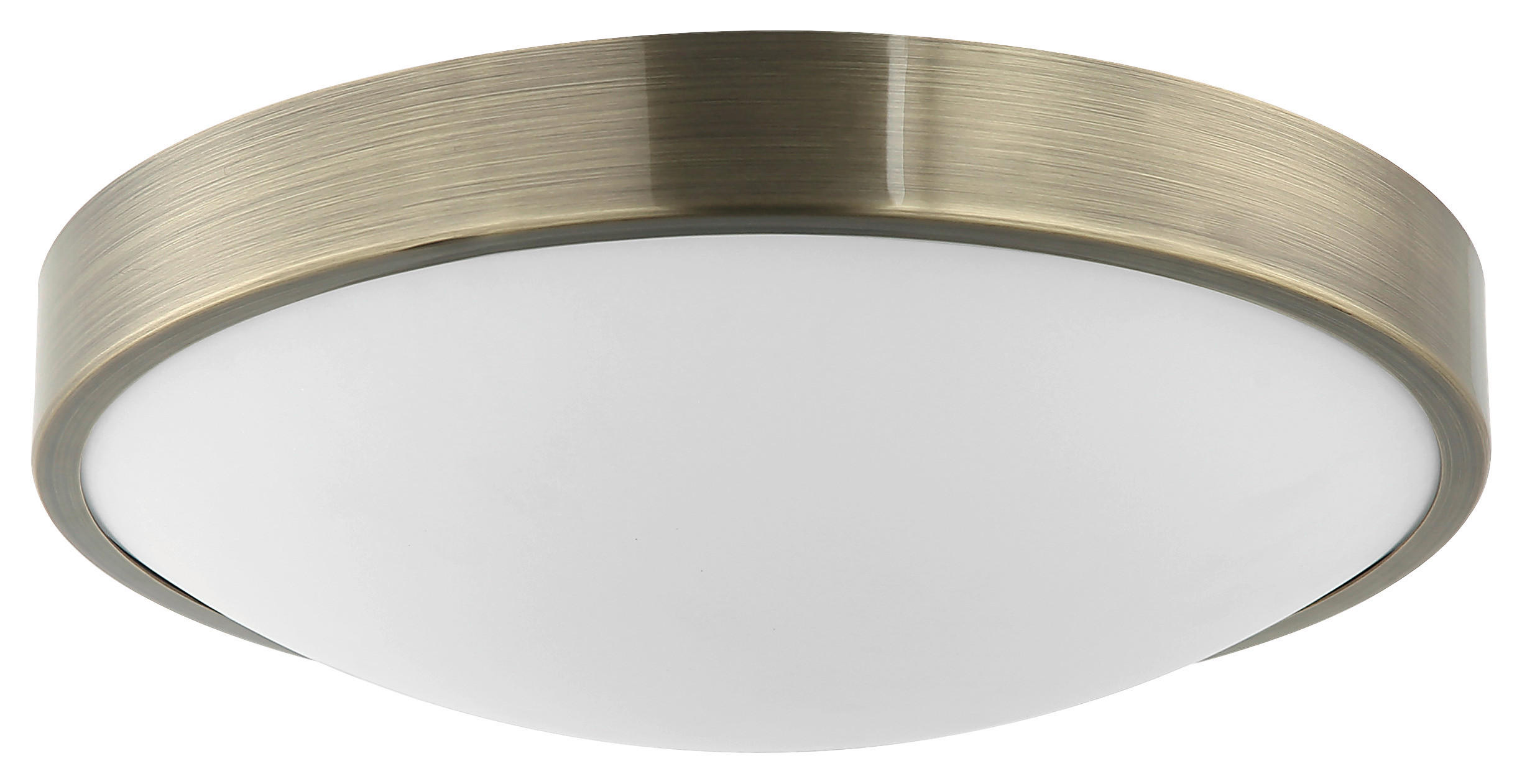 Lamkur Deckenleuchte platin Glas Stahl B/H/L: ca. 37x8x37 cm E27 2 Brennstellen JONAS - platin (37,00/37,00/8,00cm) - Lamkur