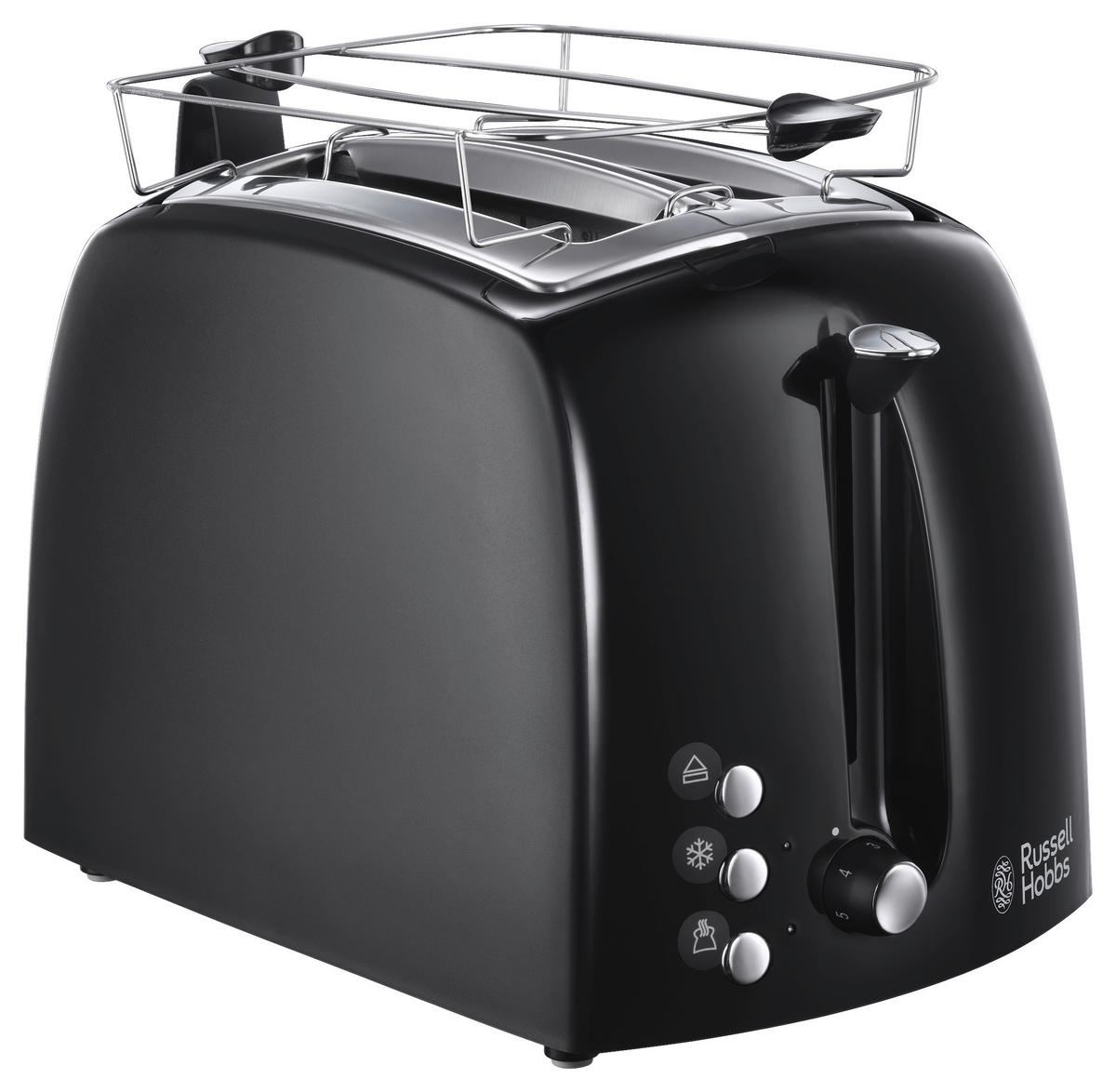 Russell Hobbs Toastautomat 22601-56 schwarz B/H/T: ca. 28x20x18 cm Toastautomat_Textures_22601-56 - schwarz (28,00/20,00/18,00cm) - Russell Hobbs