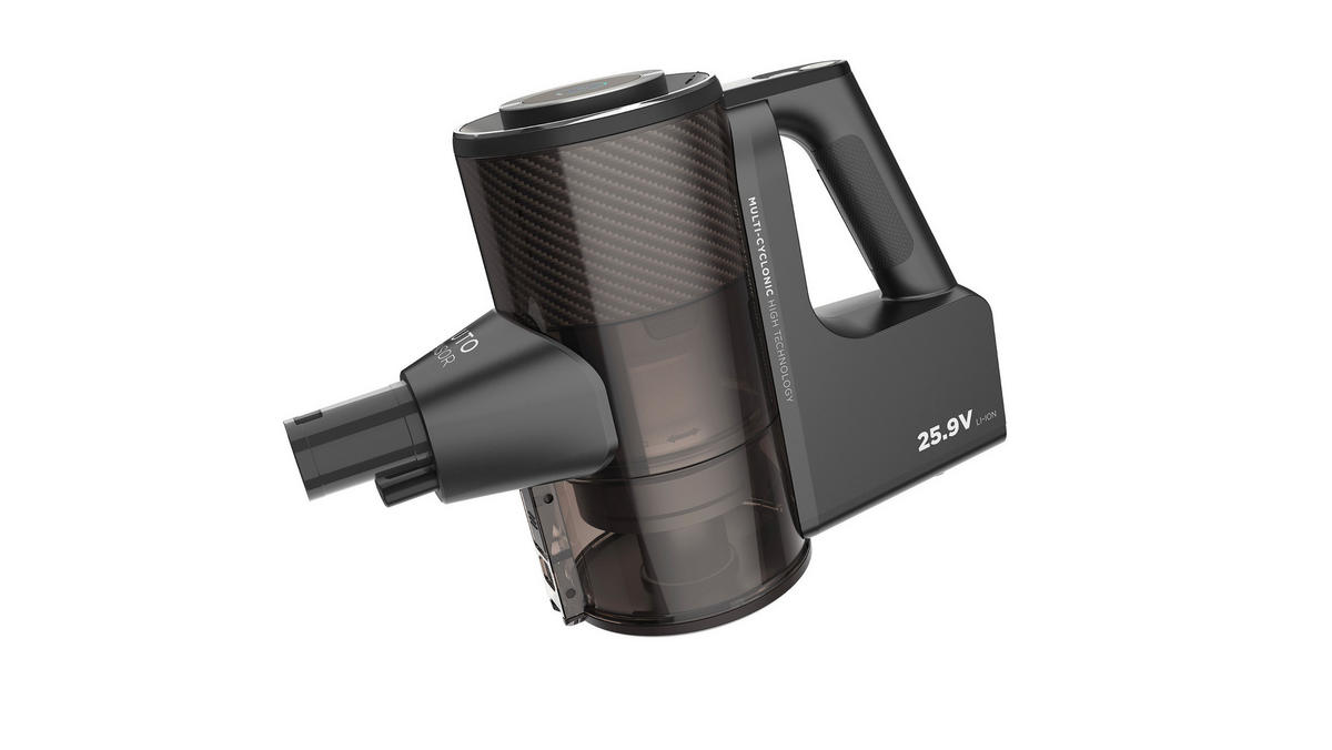 Sharp Handstaubsauger SA-VP5521BS schwarz Metall Kunststoff B/H/L: ca. 27x120x12 cm Handstaubsauger SA-VP5521BS - schwarz (12,00/27,00/120,00cm) - Sharp