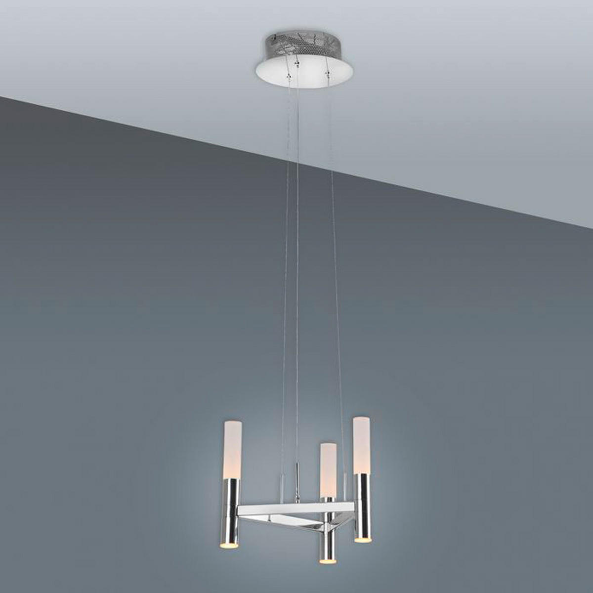 Näve Leuchten LED-Krone Castle - weiß (28,00/150,00cm) - Näve Leuchten