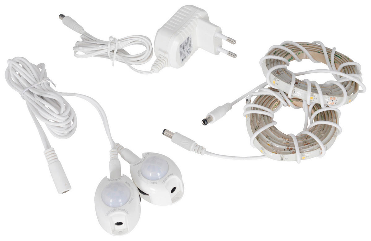 Näve Leuchten Unterbett-LED-Streifen warmweiß Kunststoff B/H/T: ca. 240x0,2x0,8 cm Unterbett-LED-Streifen - warmweiß (240,00/0,20/0,80cm) - Näve Leuchten