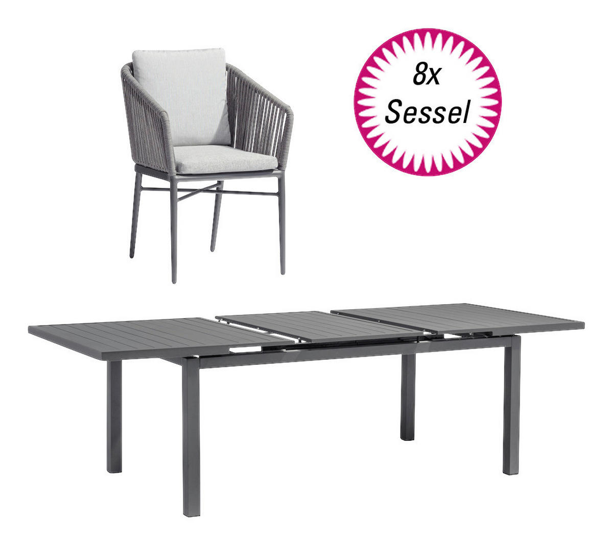 Acamp Gartensitzgruppe Manhattan + Chicago Manhattan + Chicago - Acamp