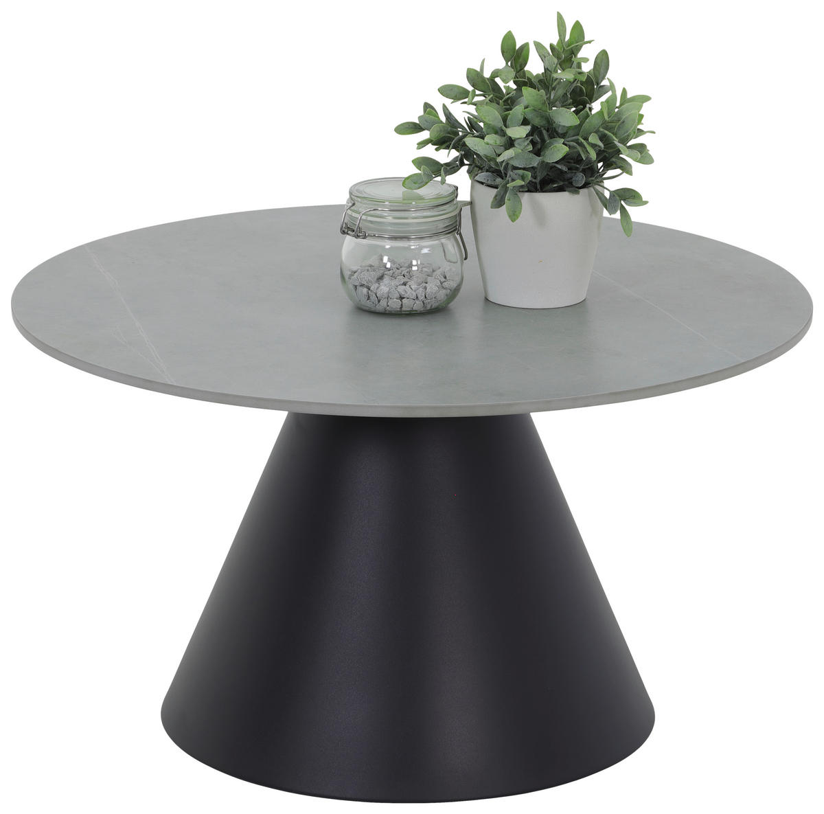 Couchtisch Dustin Marmoroptik grau B/H: ca. 70x46 cm Dustin - Marmoroptik/grau (70,00/46,00cm) - Hela