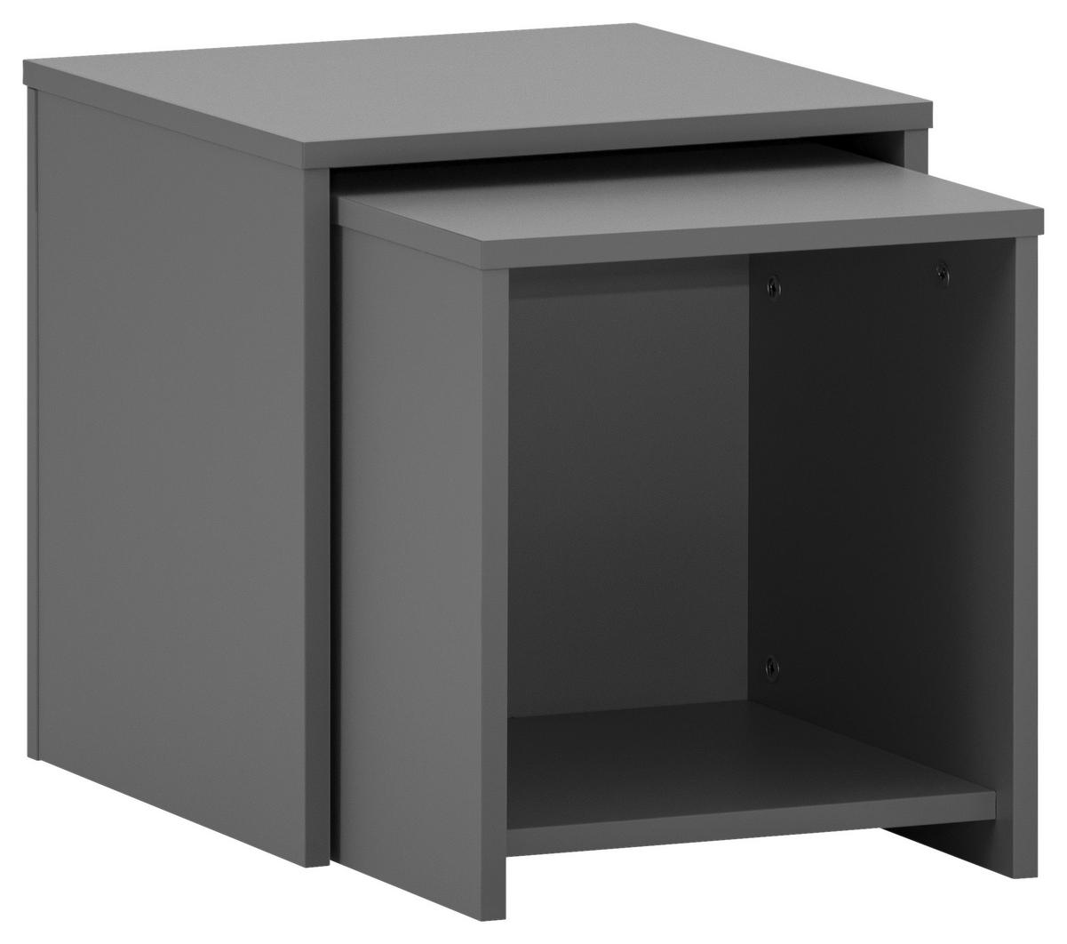 Couchtisch Smash anthrazit B/H/T: ca. 40x42x40 cm Smash - anthrazit (40,00/42,00/40,00cm) - Möbelpartner