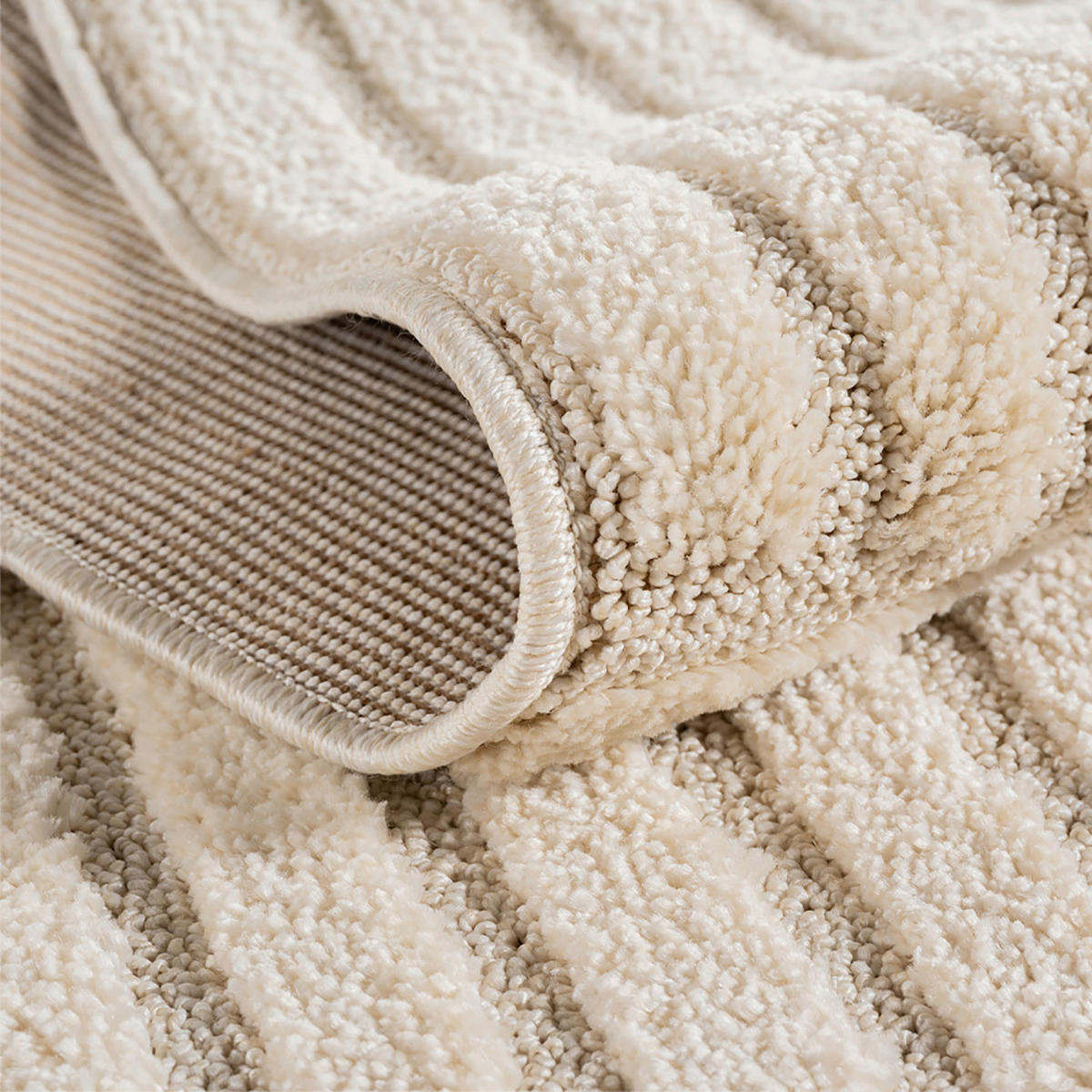 Ayyildiz Kurzflorteppich ART creme B/H/L: ca. 120x0,8x120 cm ART - creme (120,00/120,00/0,80cm) - Ayyildiz