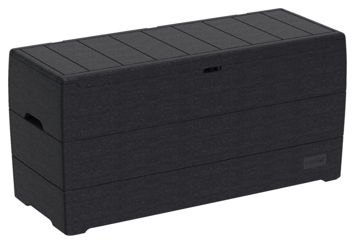 VCM Aufbewahrungsbox Durabox grau Kunststoff B/H/L: ca. 117x56x45 cm Durabox - grau (45,00/117,00/56,00cm) - VCM
