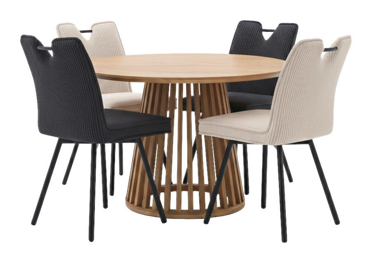 Esstisch Garle natur D: ca. 100 cm Garle - natur (100,00cm)