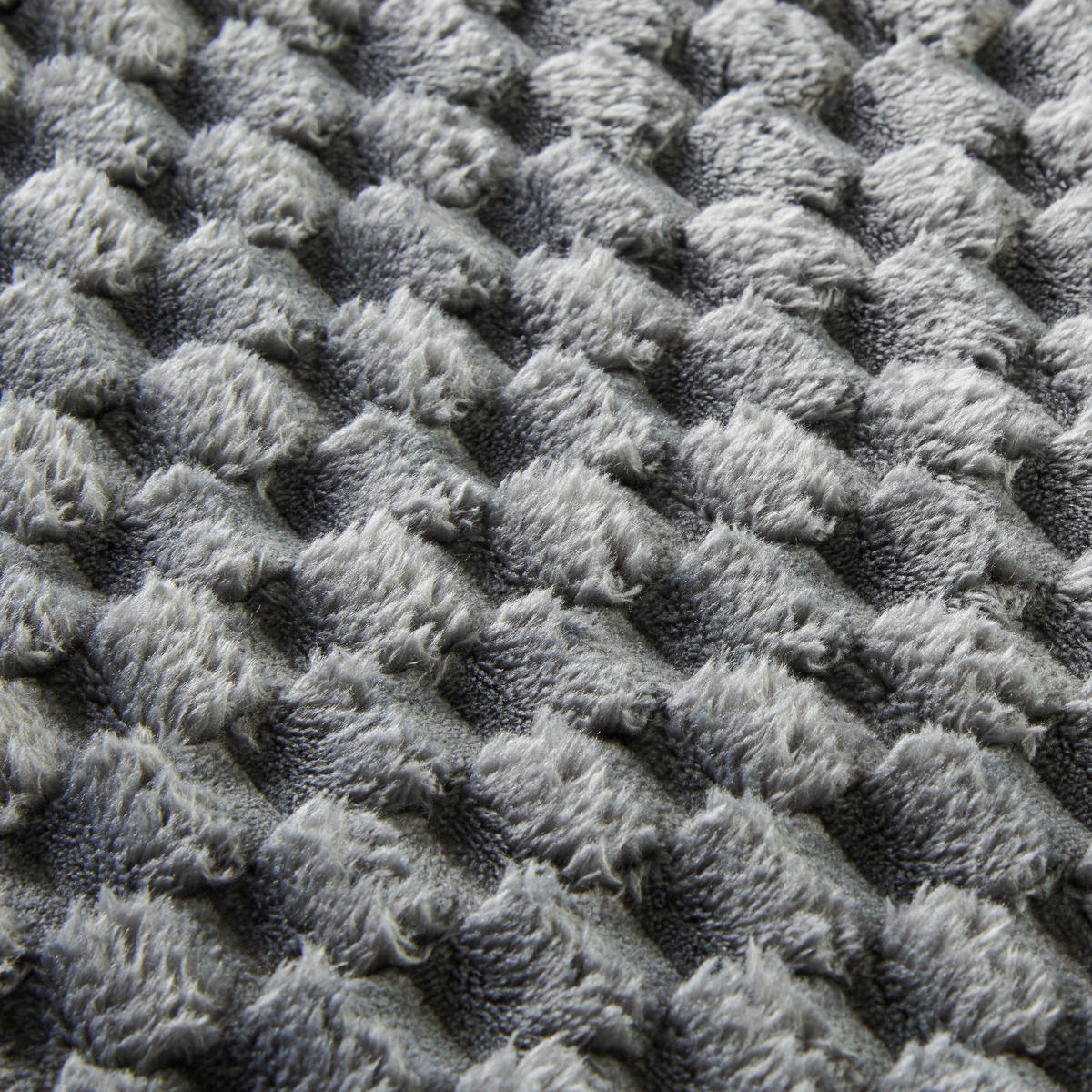 Wohndecke Wabe Wabe - anthrazit (150,00/200,00cm) - POCOline