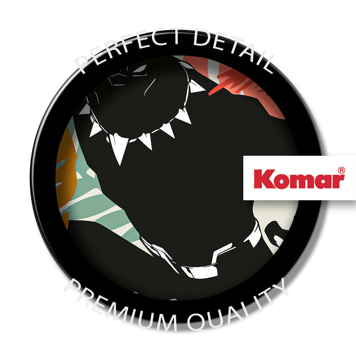 Komar Fototapete Winter Tropics Black Panther D: ca. 125 cm Winter Tropics Black Panther - (125,00cm) - Komar