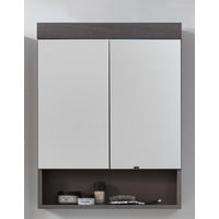 Spiegelschrank Runner Rauchsilber Nachbildung B/H/T: ca. 58x75x18 cm Runner - (58,00/75,00/18,00cm)