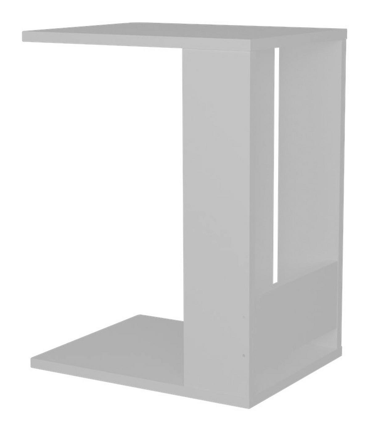 Beistelltisch Sah weiß Spanplatte B/H/T: ca. 34,8x67,2x45 cm Sah - weiß (34,80/67,20/45,00cm) - moebel17