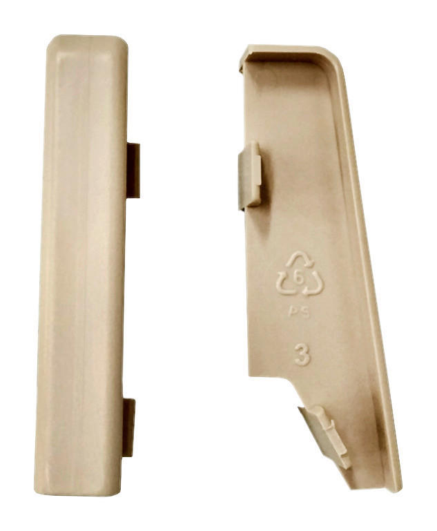 Verlängerung ahorn L/B/H: ca. 1x1x5,8 cm Verbinder Ahorn 58mm (2 Stück) - ahorn (1,00/1,00/5,80cm)