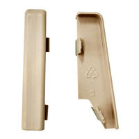 Verlängerung ahorn L/B/H: ca. 1x1x5,8 cm Verbinder Ahorn 58mm (2 Stück) - ahorn (1,00/1,00/5,80cm)