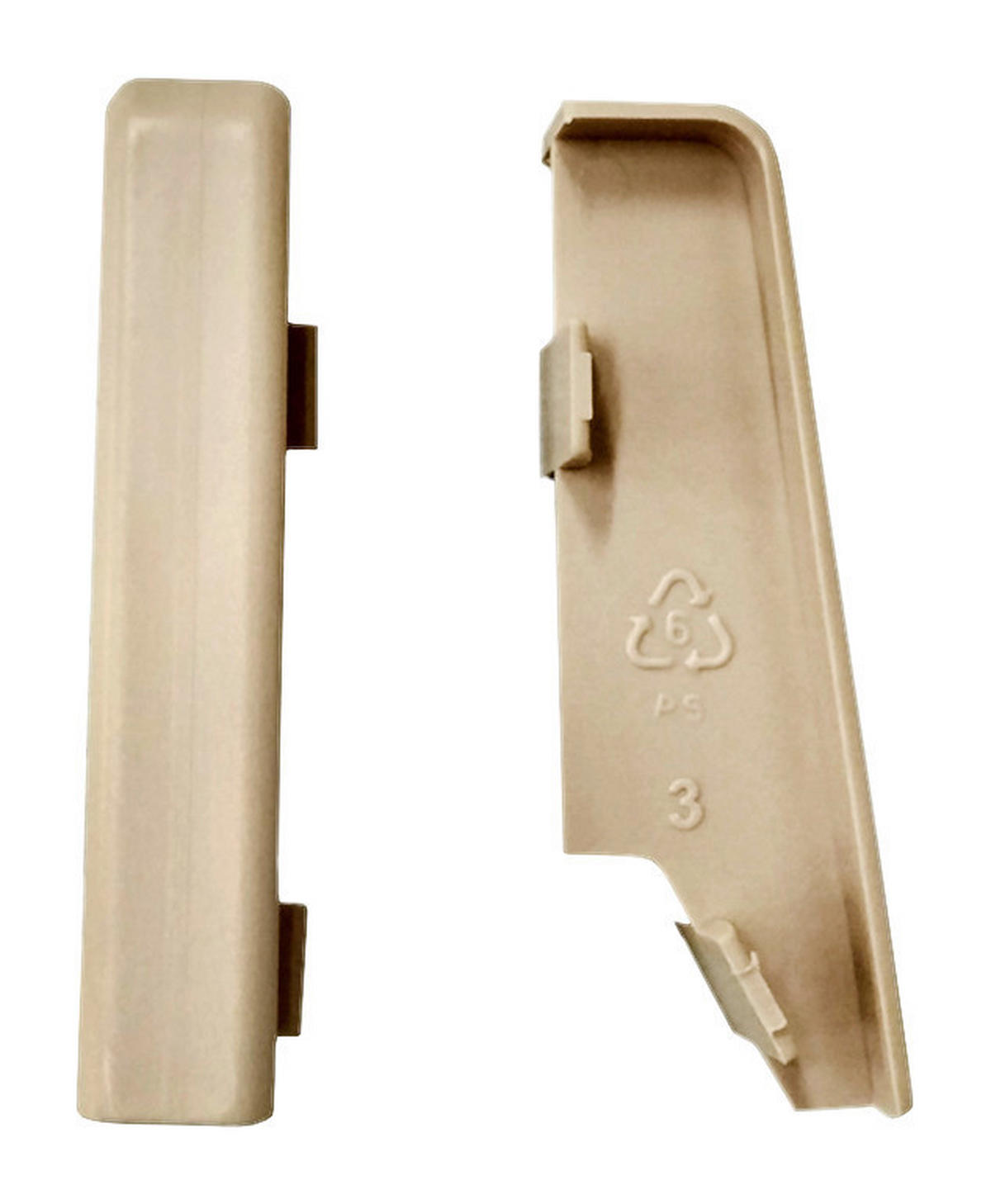 Verlängerung ahorn L/B/H: ca. 1x1x5,8 cm Verbinder Ahorn 58mm (2 Stück) - ahorn (1,00/1,00/5,80cm)
