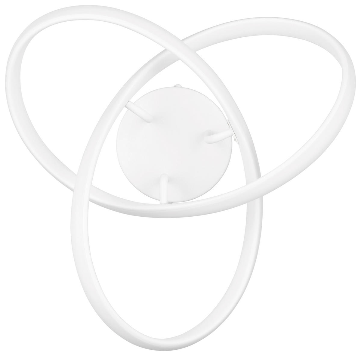 Deckenleuchte weiß Metall H/D: ca. 40x15 cm LED-Deckenleuchte_Meo - weiß (15,00/40,00cm)