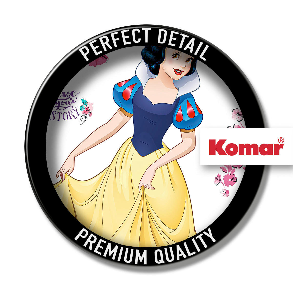 Komar Fototapete Snowwhite XXL B/L: ca. 127x200 cm Snowwhite XXL - (127,00/200,00cm) - Komar