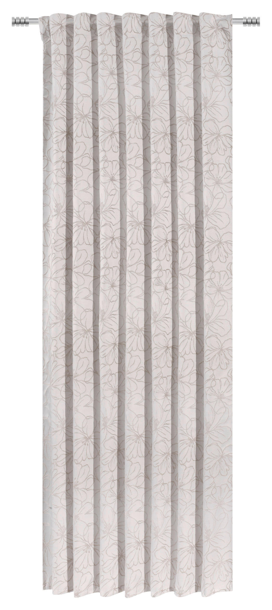 Kombivorhang Julia beige B/L: ca. 140x245 cm Julia - beige (140,00/245,00cm)