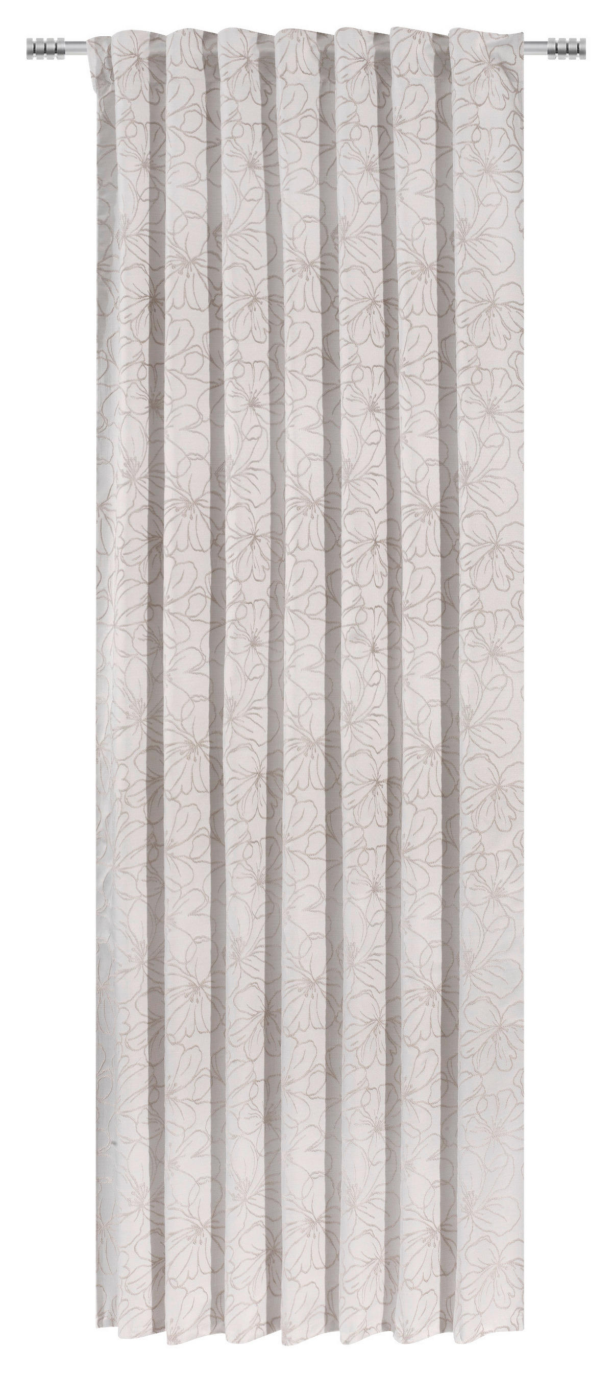 Kombivorhang Julia beige B/L: ca. 140x245 cm Julia - beige (140,00/245,00cm)