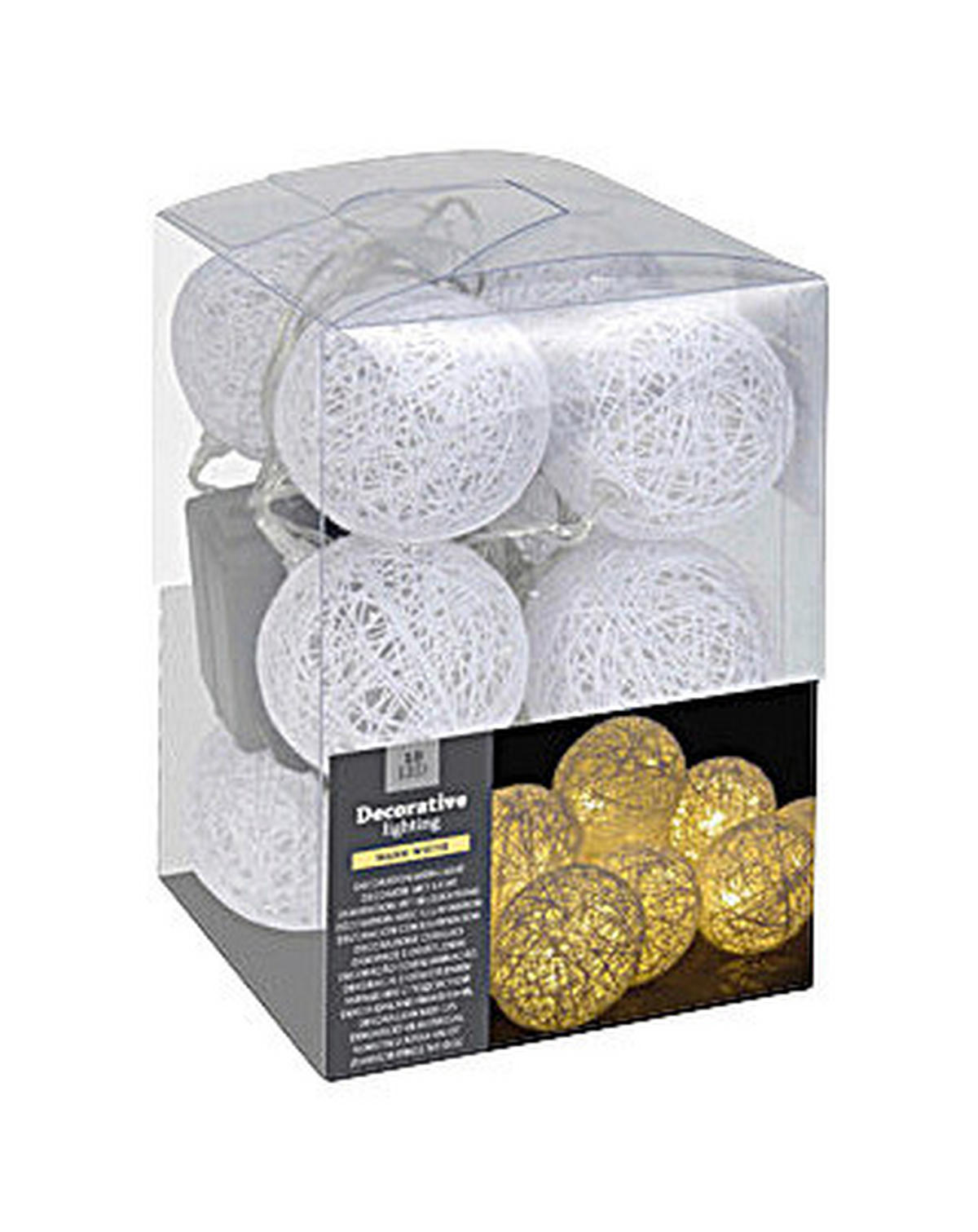 Lichterkette LED-Lichterkette_Bälle_10er