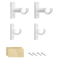 LICHTBLICK Träger Träger_Bistrostange_4erPack - weiß - LICHTBLICK