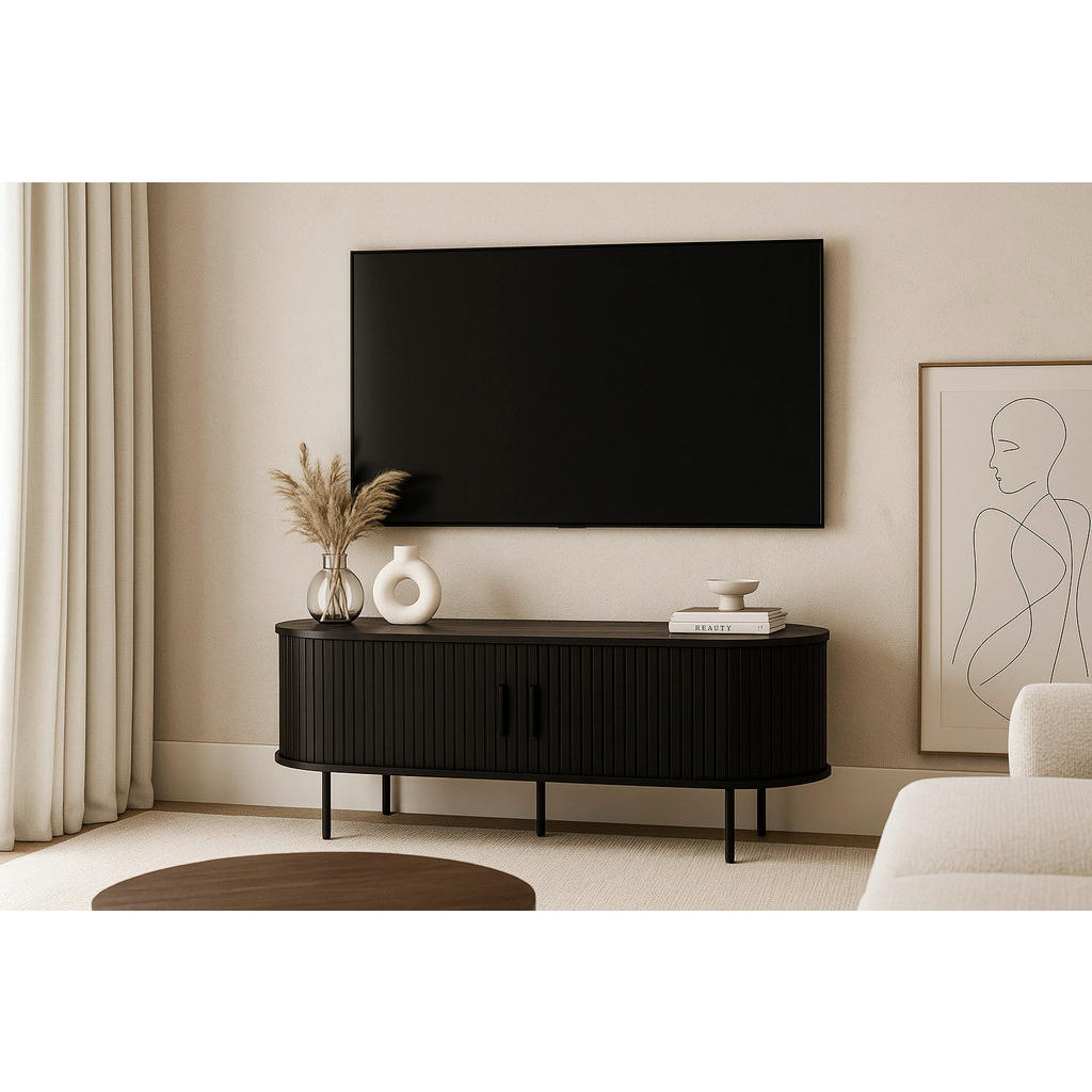 Thumbnail - Lowboard SELVA schwarz B/H/T: ca. 120x54x60 cm