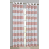 Ösenvorhang Mina rost B/L: ca. 135x245 cm Mina - rot/rost (135,00/245,00cm) - home Topline