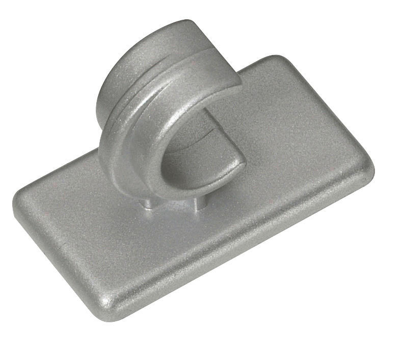 Träger für Bistrostange Träger_kurz_2erPack - silber - ondeco