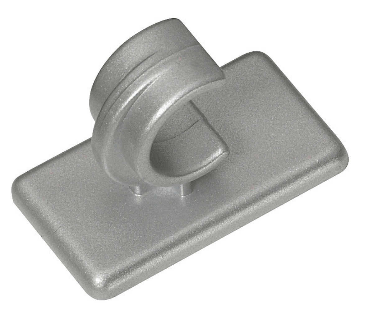 Träger für Bistrostange Träger_kurz_2erPack - silber - ondeco