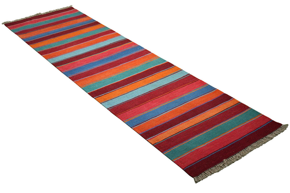Teppich multicolor B/L: ca. 62x213 cm Teppich Kelim Gashgai - multicolor (62,00/213,00cm)