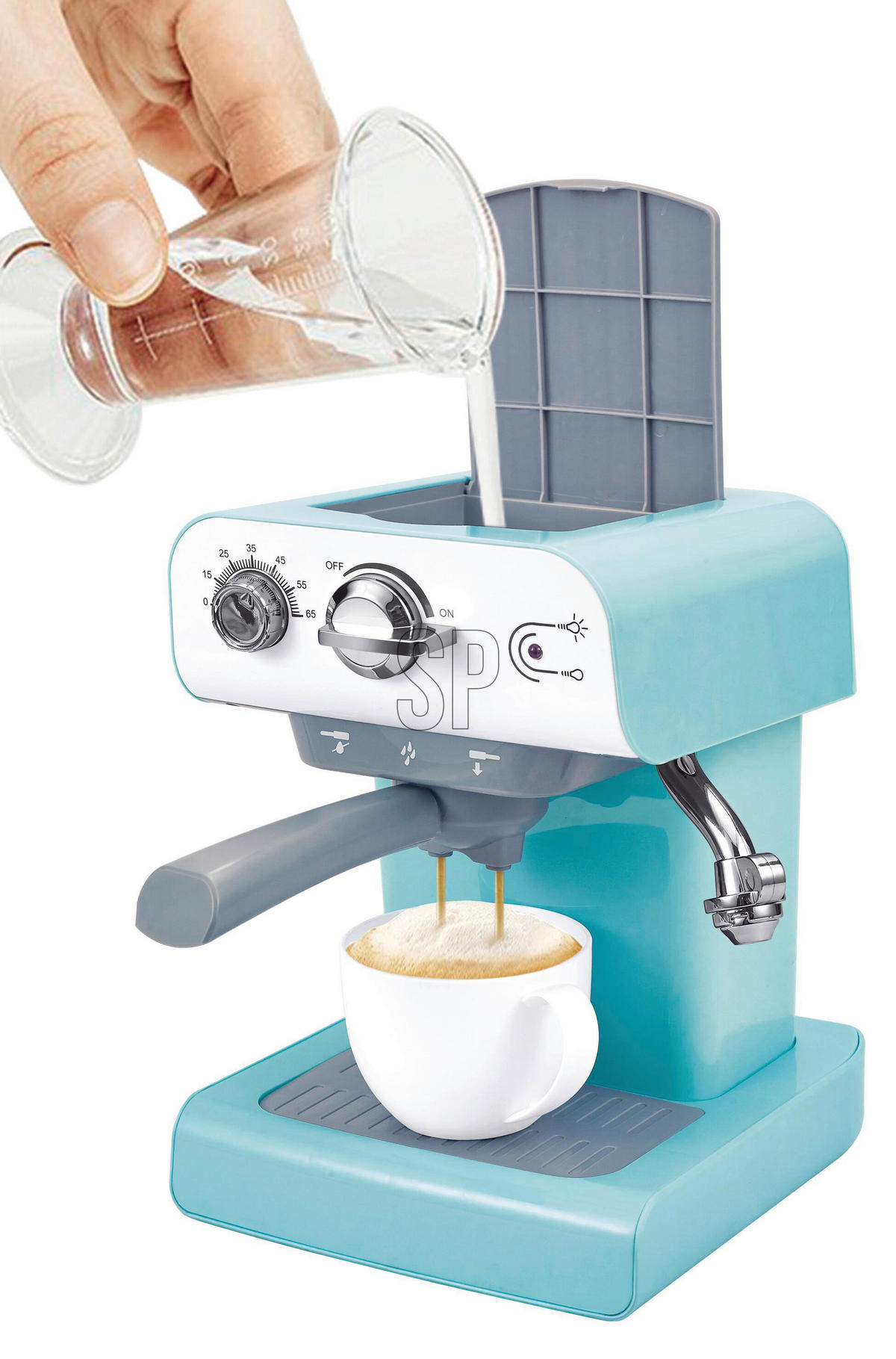 Spielzeug Espressomaschine B/H/L: ca. 21x19,5x26,5 cm Spielzeug-Espressomaschine - (26,50/21,00/19,50cm)