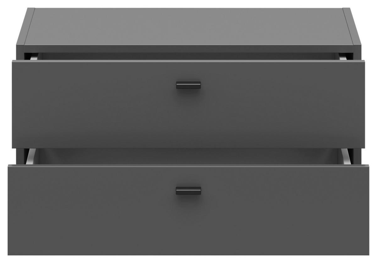 Schubkastenkommode System 64 anthrazit matt B/H/T: ca. 64x32x35 cm System 64 - anthrazit (64,00/32,00/35,00cm)
