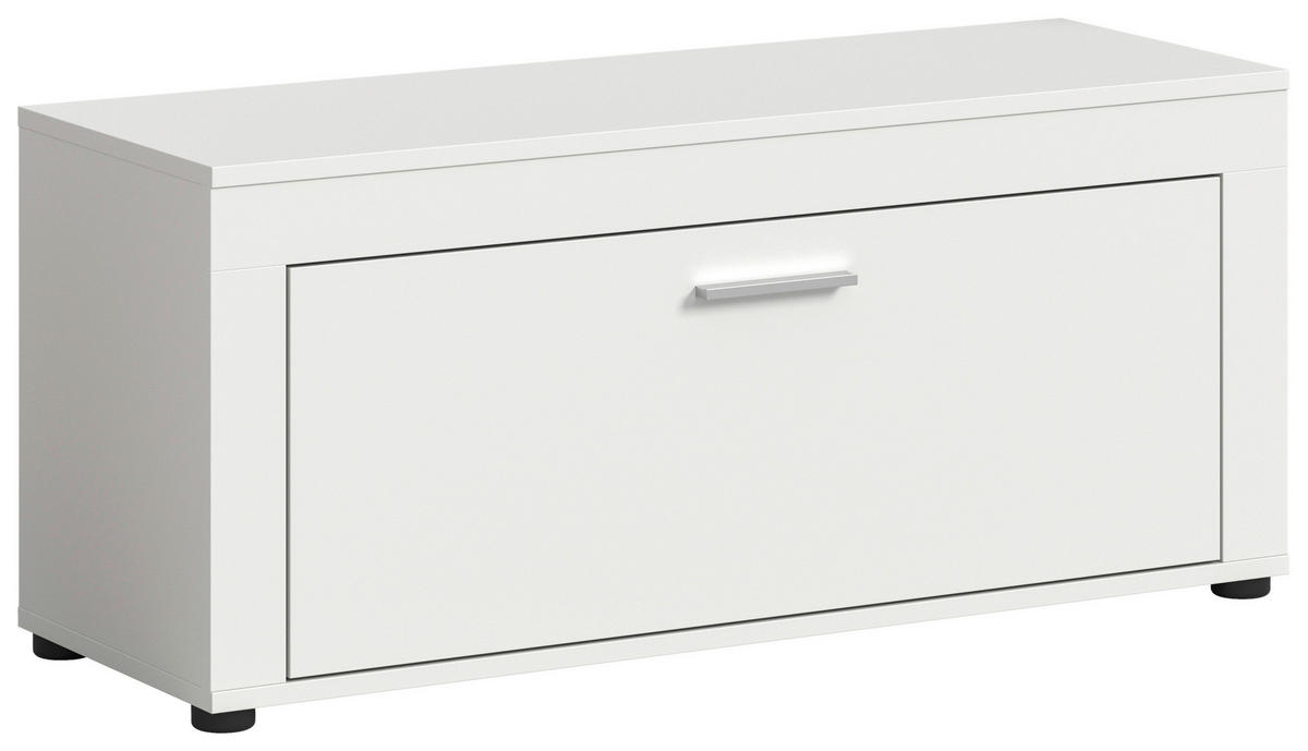 Sitzbank JAM weiß B/H/T: ca. 100x44x35 cm JAM - weiß (100,00/44,00/35,00cm) - xonox.home