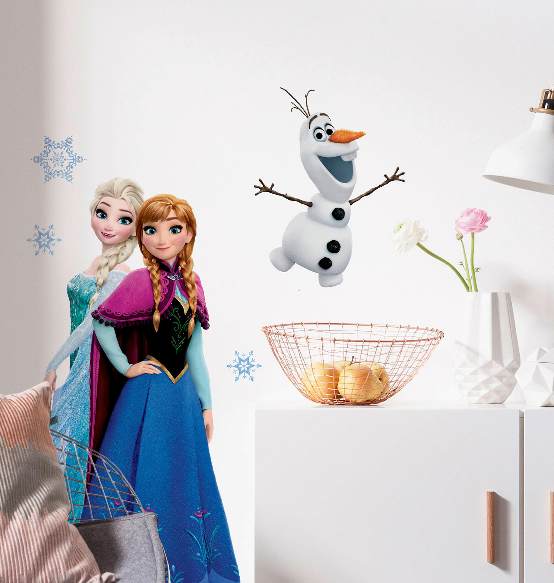 Komar Wandtattoo Frozen Sisters  Frozen Sisters B/L: ca. 50x70 cm Frozen Sisters - (50,00/70,00cm) - Komar