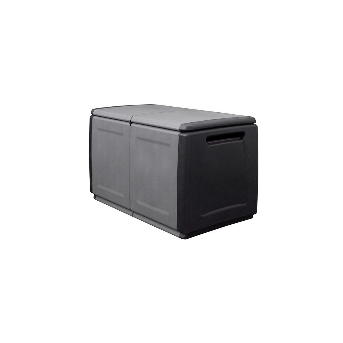 Artplast Multibox Cubo schwarz B/H/L: ca. 53x57x96 cm Cubo - schwarz/dunkelgrau (96,00/53,00/57,00cm) - ArtPlast