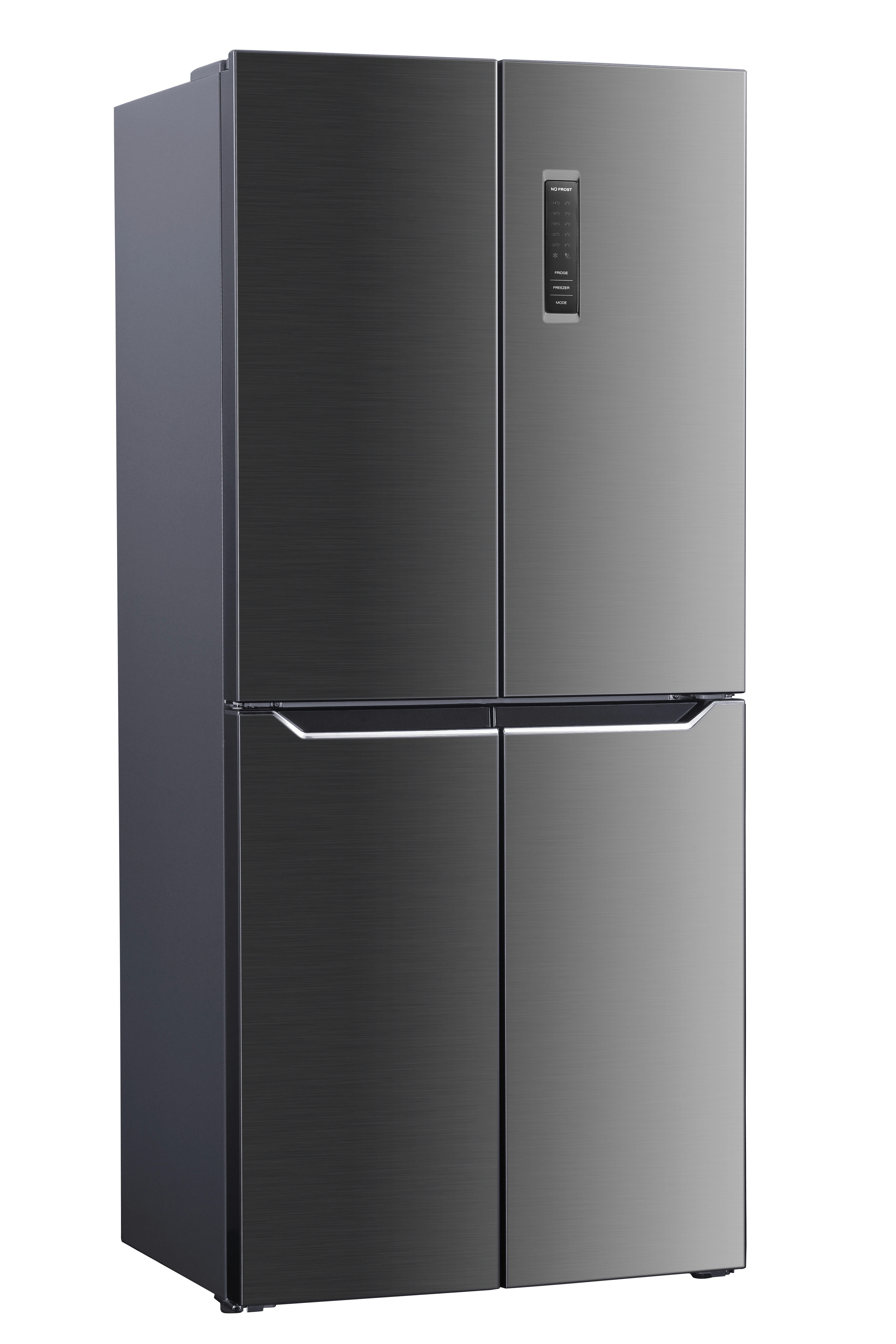 Wolkenstein Cross-Door Kühl/Gefrierkombination WCD362NFDEIX Inox B/H/T: ca. 79x180x62 cm Multi-Door WCD362NFDEIX - Inox (79,00/180,00/62,00cm) - Wolkenstein