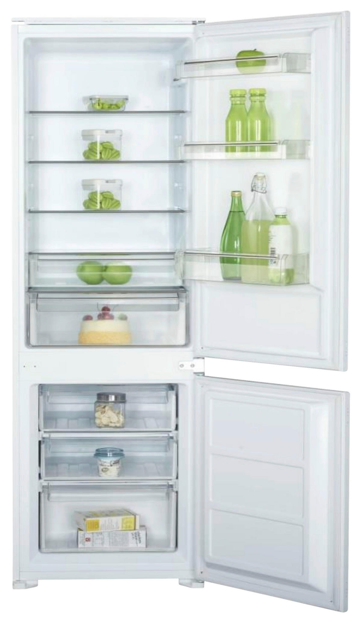 PKM-Möbel Einbaukühl-/Gefrierkombination KG250.4EEB B/H/T: ca. 54x178x54 cm KG250.4EEB - (54,00/178,00/54,00cm) - PKM-Möbel