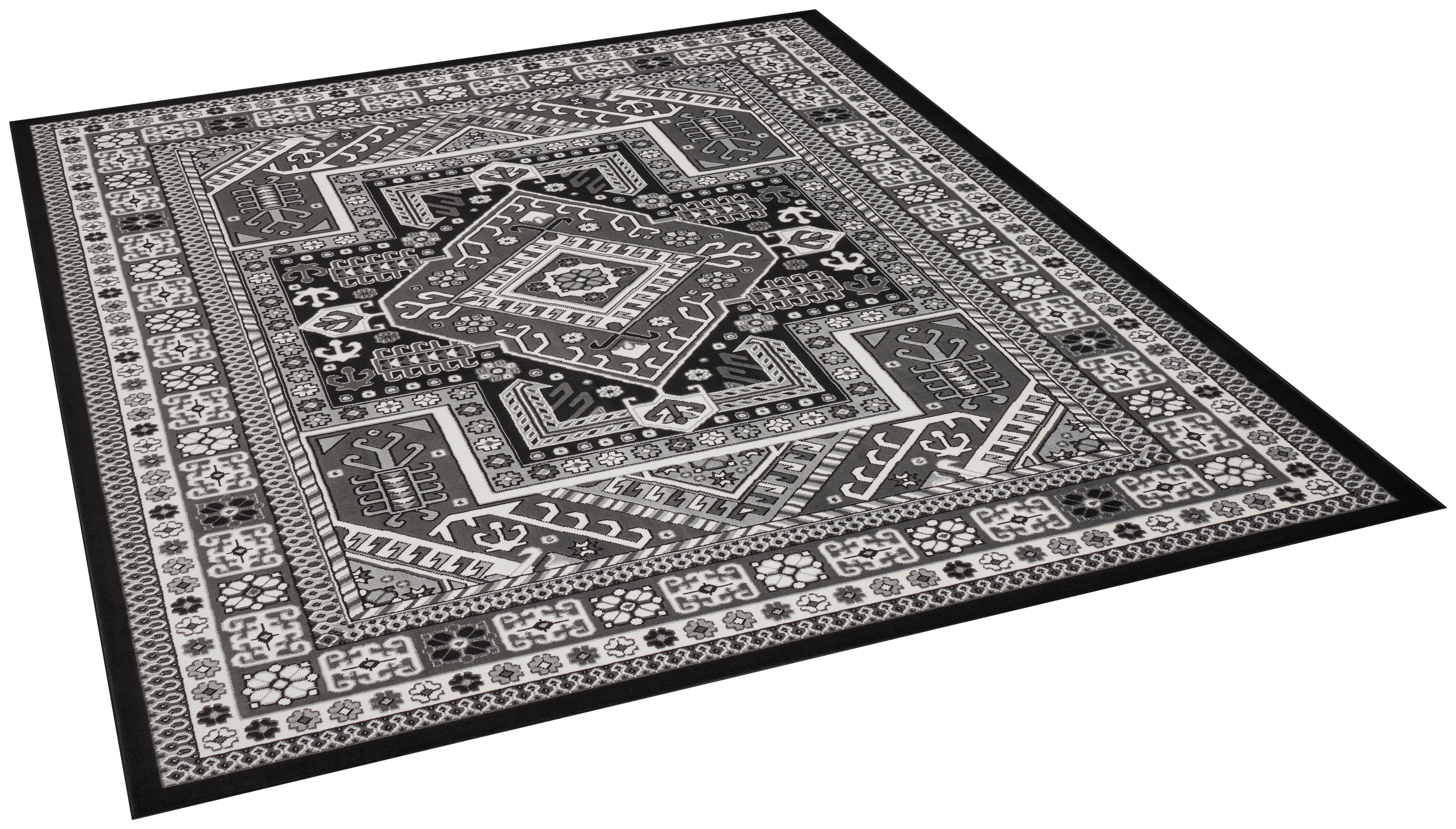 Merinos Teppich Mosso grau B/L: ca. 200x280 cm Mosso - grau (200,00/280,00cm) - Merinos