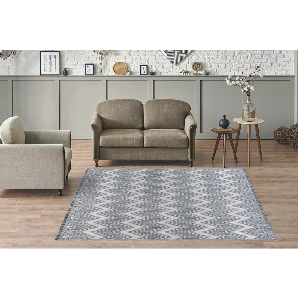 Thumbnail - 360Living Teppich Sarai weiß B/L: ca. 80x150 cm