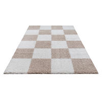 Sanat Hochflorteppich MILANO beige B/L: ca. 80x150 cm MILANO - beige (80,00/150,00cm) - Sanat