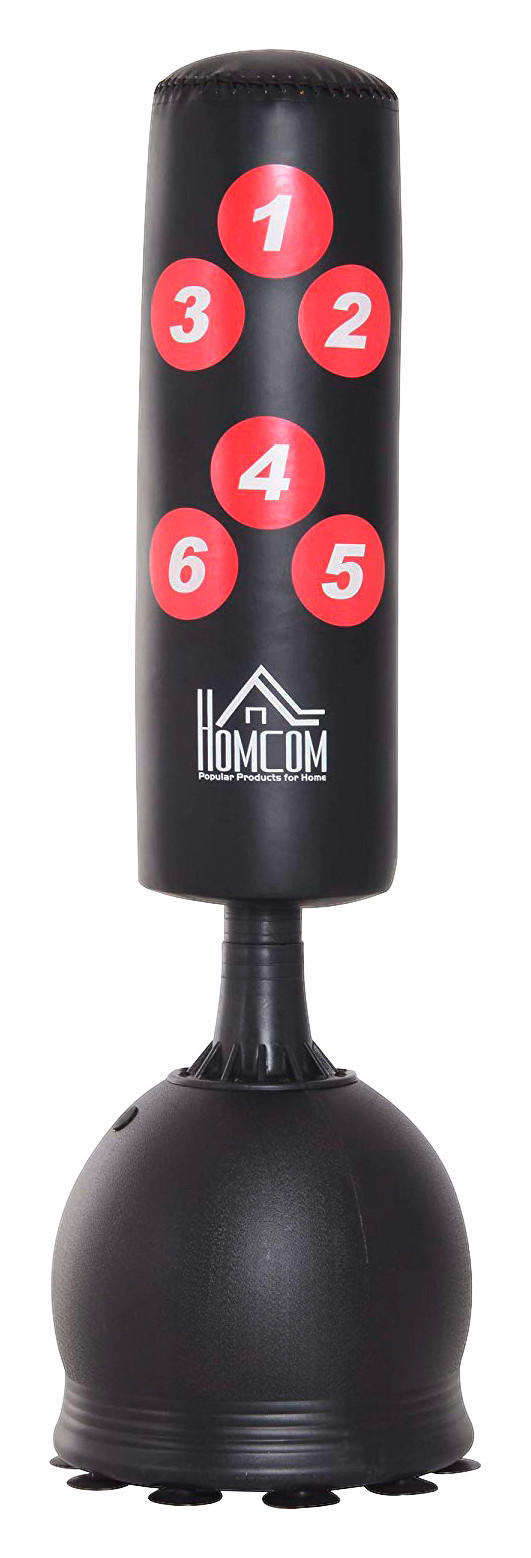HOMCOM Standboxsack Standboxsack - schwarz (50,00/165,00cm) - HOMCOM