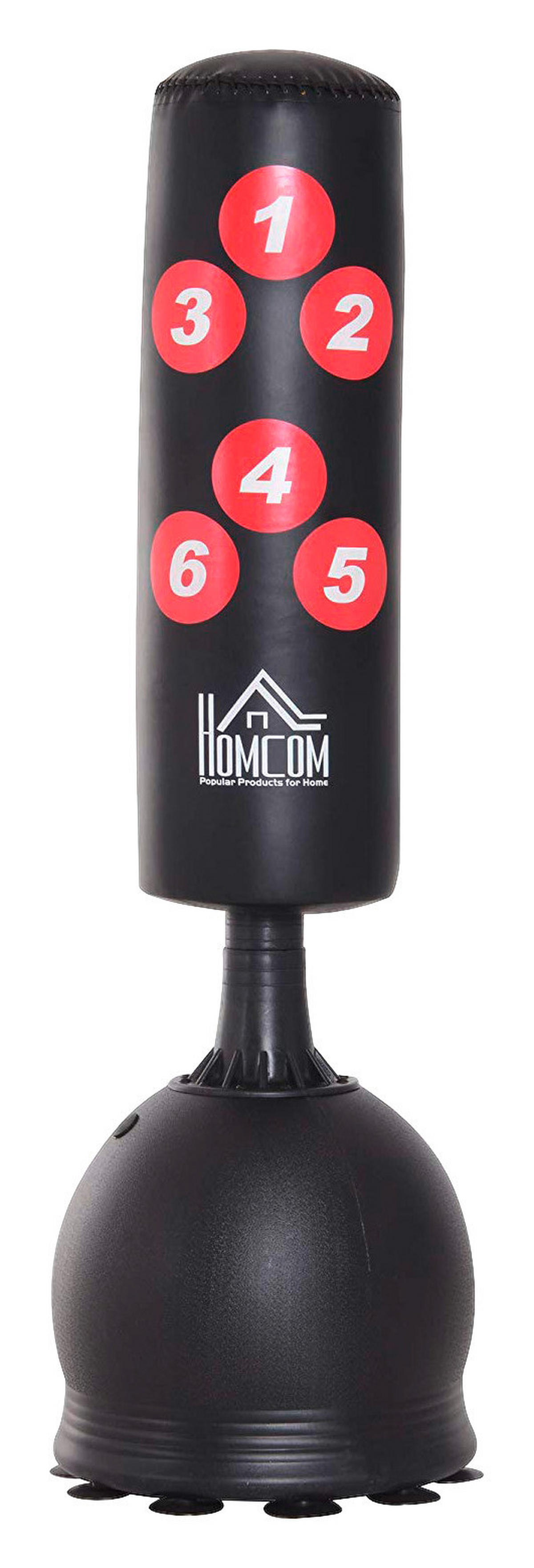 HOMCOM Standboxsack Standboxsack - schwarz (50,00/165,00cm) - HOMCOM