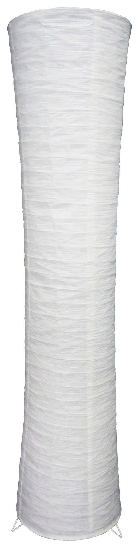 POCOline Stehleuchte Curvy weiß Metall H/D: ca. 110x25 cm E14 2 Brennstellen Curvy - weiß (25,00/110,00cm) - POCOline