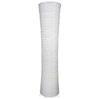 POCOline Stehleuchte Curvy weiß Metall H/D: ca. 110x25 cm E14 2 Brennstellen Curvy - weiß (25,00/110,00cm) - POCOline