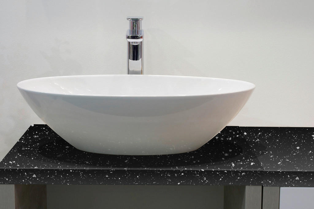 d-c-fix Klebefolie Steine Marmoroptik Steine schwarz B/L: ca. 45x200 cm Steine - schwarz (45,00/200,00cm) - d-c-fix