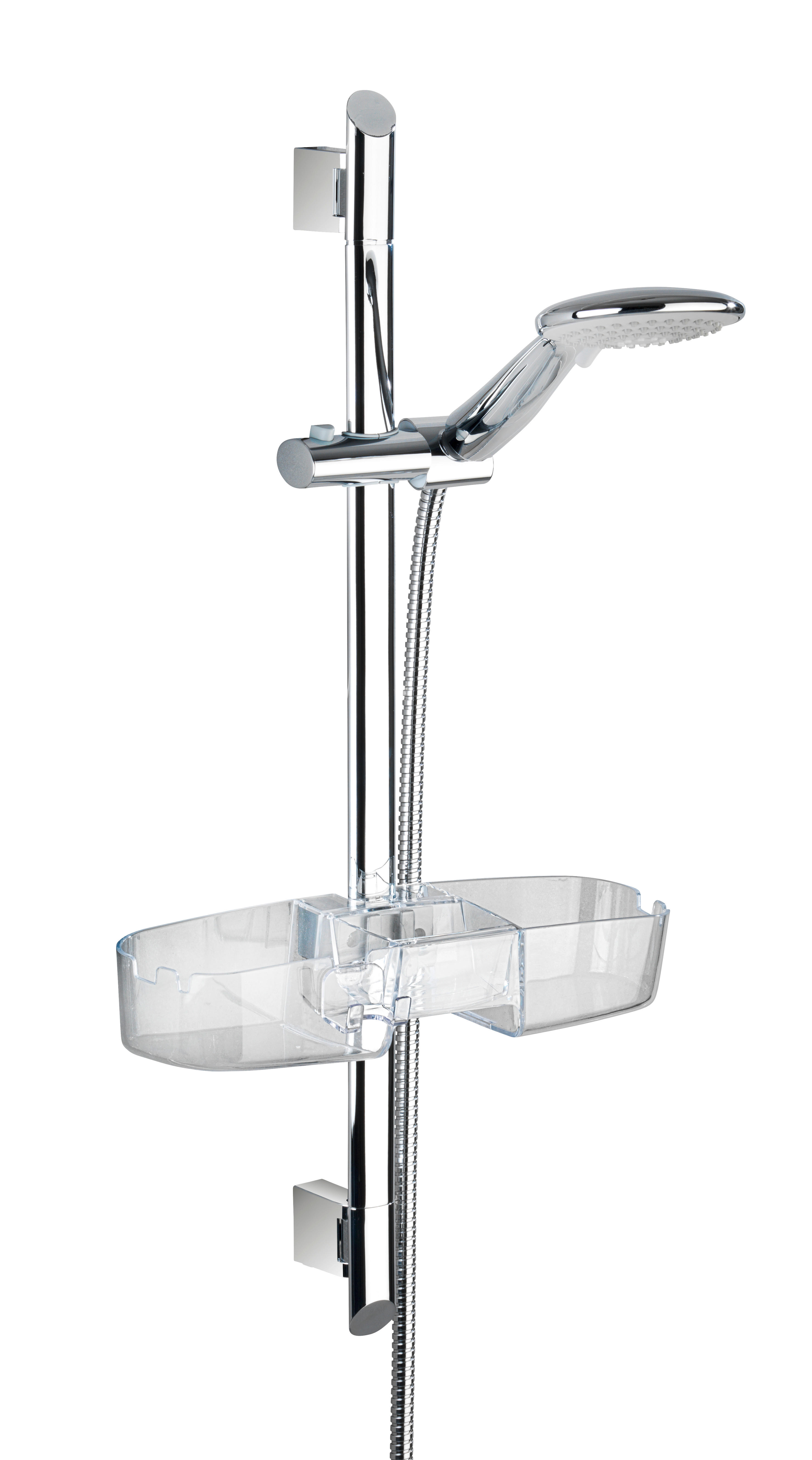 Duschstange Kunststoff Duschstangencaddy_Premium_Wenko - (36,00/7,50/12,00cm) - WENKO