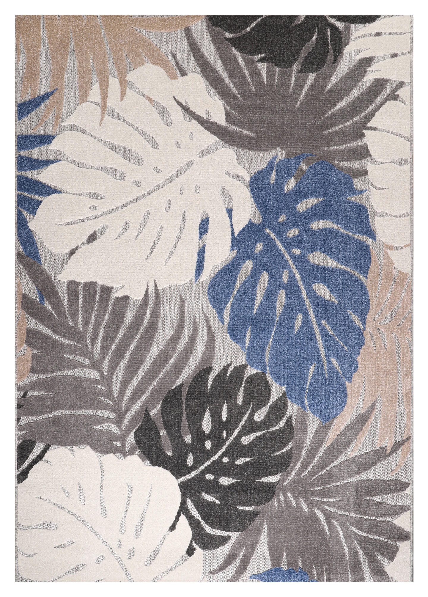 Sanat Outdoorteppich FLORAL beige B/L: ca. 60x110 cm FLORAL - beige (60,00/110,00cm) - Sanat