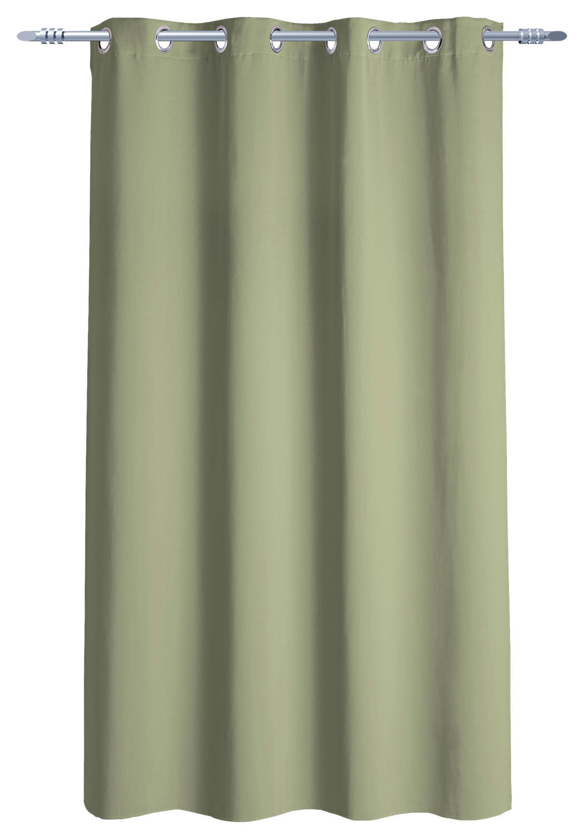 Ösenvorhang Verona grün B/L: ca. 140x175 cm Verona - grün (140,00/175,00cm)