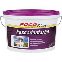 POCOline Fassadenfarbe weiß ca. 5 l Fassadenfarbe 5l - weiß (5,00l) - POCOline