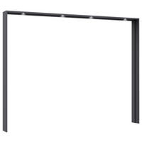 Passepartoutrahmen Kulmbach grau B/H/T: ca. 278x213x64 cm Kulmbach - grau (278,00/213,00/64,00cm)